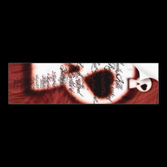 Lie Like a Politician tall sticker Bumper Sticker