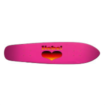 Liebe Love in German Romantic Valentine's Day Skate Board Decks
