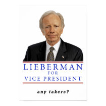Lieberman for Vice President posters