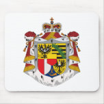 Liechtenstein Coat of Arms Mousepad