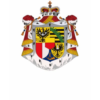 Liechtenstein Coat of Arms T-shirt by FlagTshirts