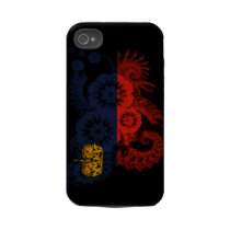 Liechtenstein Flag Tough Iphone 4 Cases
