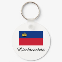 Liechtenstein Flag Design keychains
