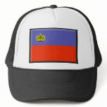 Liechtenstein Flag Mesh Hat