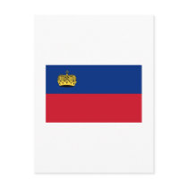 Liechtenstein FLAG International postcards