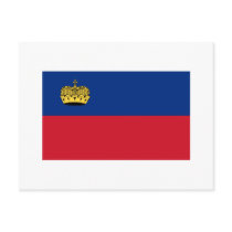 Liechtenstein FLAG International postcards