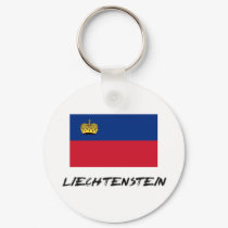 Liechtenstein Flag keychains
