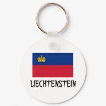 Liechtenstein Flag keychains