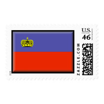Liechtenstein Flag postage