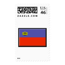 Liechtenstein Flag postage