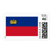 Liechtenstein flag postage