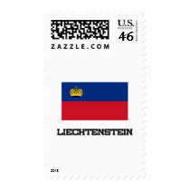 Liechtenstein Flag postage