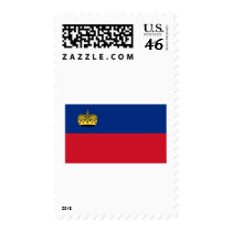 Liechtenstein Flag postage