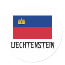 Liechtenstein Flag stickers