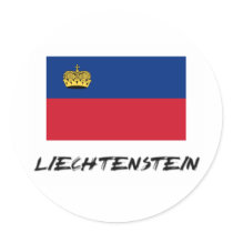 Liechtenstein Flag stickers