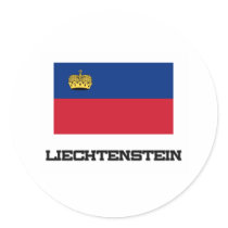 Liechtenstein Flag stickers