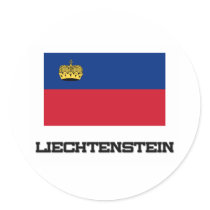 Liechtenstein Flag stickers