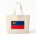 Liechtenstein Flag Tote Bag by FlagTshirts Liechtenstein Flag Tote Bag