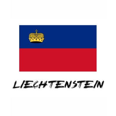 Liechtenstein Flag T Shirt by flagshirt