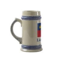 Liechtenstein Flag with Name mugs