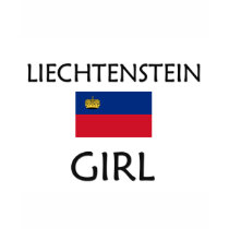LIECHTENSTEIN GIRL t-shirts by flagshirt LIECHTENSTEIN GIRL t-shirts