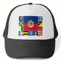 Liechtenstein & its Gemeinde Flags Hat