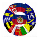 Liechtenstein & its Gemeinde Flags posters