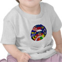 Liechtenstein & its Gemeinde Flags t-shirts