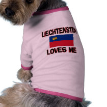 Liechtenstein Loves Me pet clothing