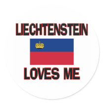 Liechtenstein Loves Me stickers