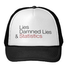 Lies, damned lies, & statistics mesh hat