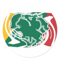 Lietuva gifts round sticker