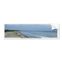 Life Along The Beach Bumper Stickers