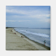 Life Along The Beach Fridge Magnets