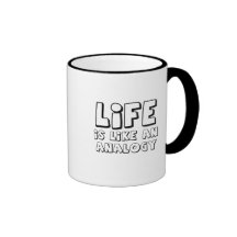 Life Analogy Funny Mug Humor