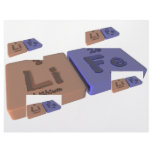 Life as Li Lithium and Fe Iron letterhead