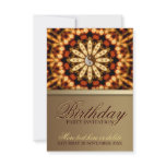 Life Balance Earth Flower Birthday Party Personalized Invitations