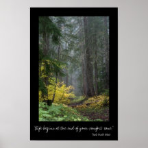 Life Begins at the End of your Comfort Zone Print
