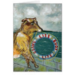 Life Buoy soap vintage advertising poster Card