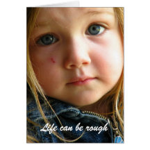Life can be rough card