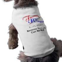 Life Can Be Ruff Doggie T pet clothing