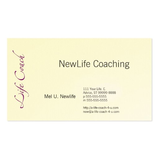 Business Cards Templates Coaching coach text swash sided standard business cards Business Cards Templates Coaching coach text swash sided standard business cards