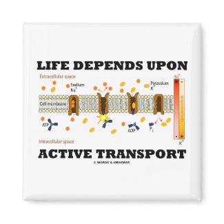 Life Depends Upon Active Transport (Na-K Pump) magnet