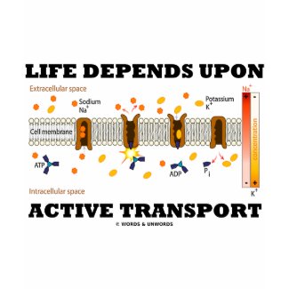 Life Depends Upon Active Transport (Na-K Pump) shirt