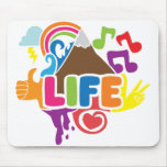 Life Doodle mousepads