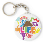 Life Doodles Keychain
