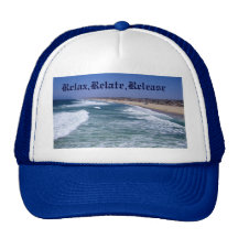 Life Enjoyment - Hermosa Beach California Mesh Hat