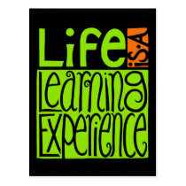 Life Experience Postcard postcards
