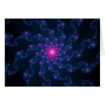 Life Flower Fractal Art Cards