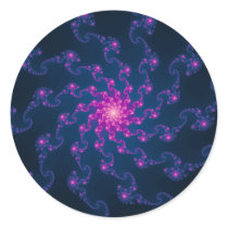 Life Flower Fractal Art Sticker
